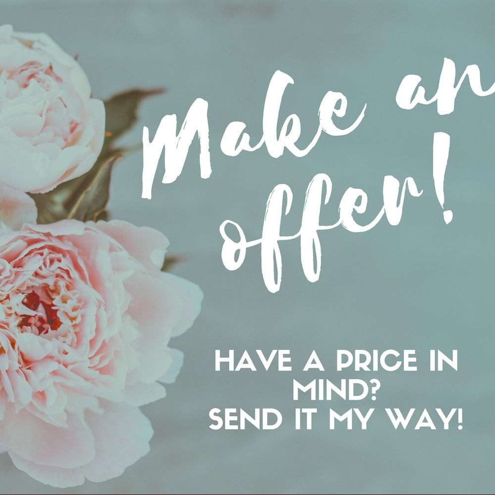 Offers welcome!